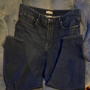 Good American Dark Blue Women's Jeans Size 16